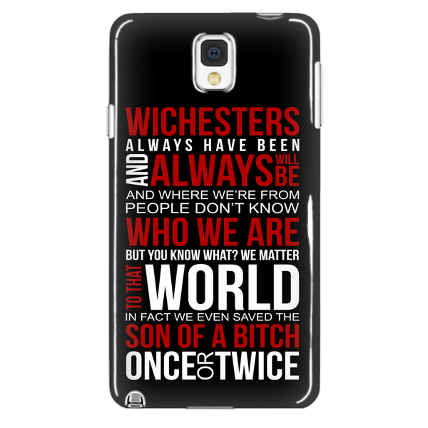 Winchesters always have been and always will be - Phonecover - Phone Cases - Supernatural-Sickness - 2