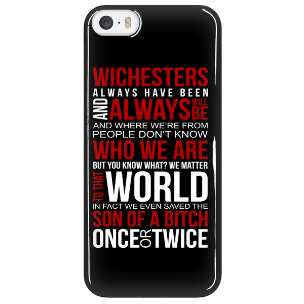 Winchesters always have been and always will be - Phonecover - Phone Cases - Supernatural-Sickness - 5