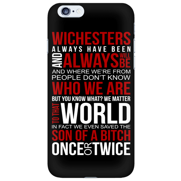 Winchesters always have been and always will be - Phonecover - Phone Cases - Supernatural-Sickness - 6