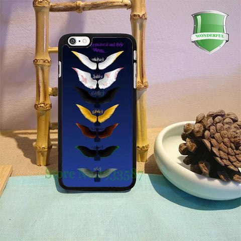 Supernatural Angel Wings Iphone Covers (Free Shipping) - Phone Cover - Supernatural-Sickness - 1