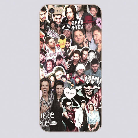 Supernatural COLLAGE Phone Cover for Iphone - Phone Cover - Supernatural-Sickness - 1