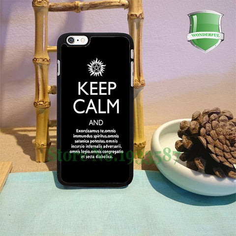 Supernatural Keep Calm Iphone Covers - Phone Cover - Supernatural-Sickness - 1