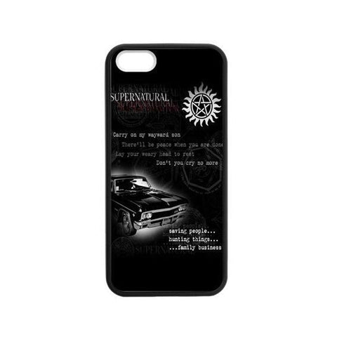 Supernatural Quotes Iphone Covers (Free Shipping) - Phone Cover - Supernatural-Sickness
