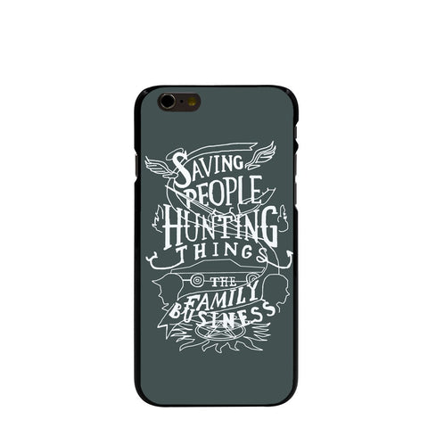 Supernatural Saving People Iphone Covers (Free Shipping) - Phone Cover - Supernatural-Sickness - 1