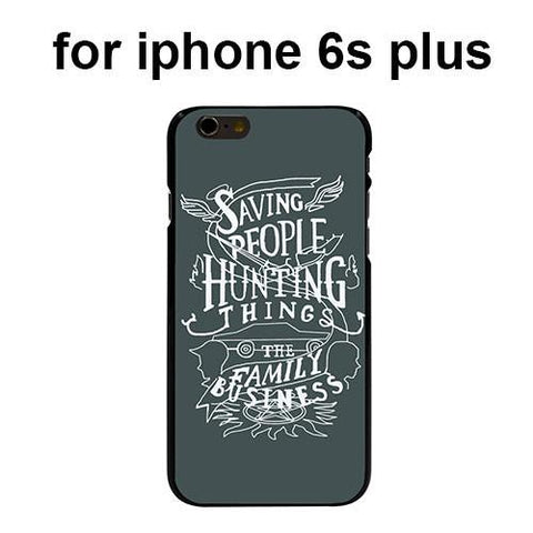 Supernatural Saving People Iphone Covers (Free Shipping) - Phone Cover - Supernatural-Sickness - 8