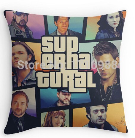 Supernatural Cast Pillow Cover - Pillow Case - Supernatural-Sickness - 1