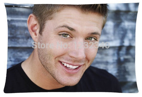 Supernatural Jensen Ackles Two Sided Pillow Cover - Pillow Case - Supernatural-Sickness