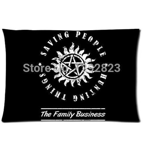 Supernatural The Family Business Pillow Cover - Pillow Case - Supernatural-Sickness