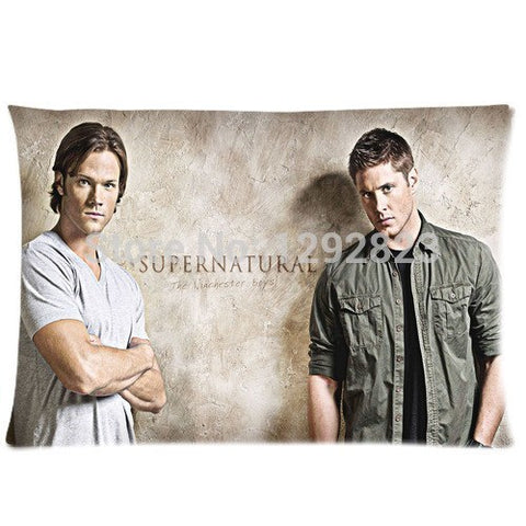 Supernatural Winchester Bros Pillow Cover - Pillow Case - Supernatural-Sickness