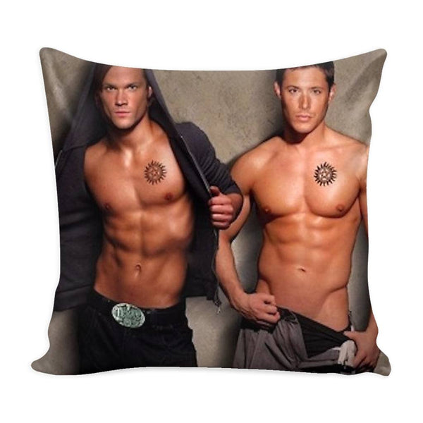Sam And Dean Shirt Less - Pillow Case - Pillows - Supernatural-Sickness - 2