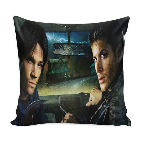 Sam And Dean Winchester - Pillow Case - Pillows - Supernatural-Sickness - 2