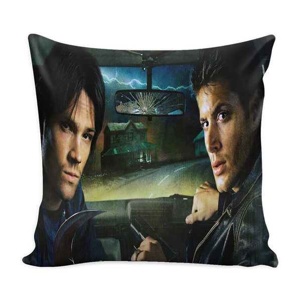 Sam And Dean Winchester - Pillow Case - Pillows - Supernatural-Sickness - 3