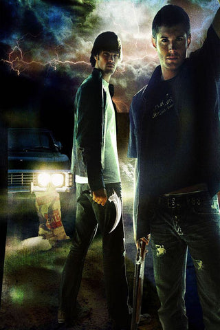 Supernatural Winchester Bros Wall Poster - Poster - Supernatural-Sickness