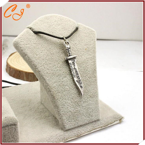 Supernatural Knife Leather Cord Pendant Necklace Charm (Free Shipping) - Necklace - Supernatural-Sickness - 1