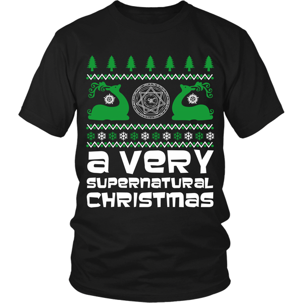 BGA Supernatural UGLY Christmas Sweater - T-shirt - Supernatural-Sickness - 7