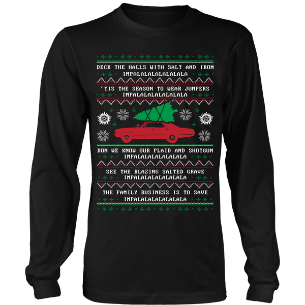 Supernatural Ugly Christmas Sweater - T-shirt - Supernatural-Sickness - 4