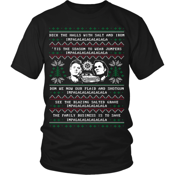 Supernatural UGLY Christmas Sweater - T-shirt - Supernatural-Sickness - 6