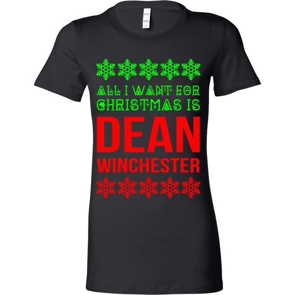 All I Want For Christmas Is Dean Winchester - Tank Top - T-shirt - Supernatural-Sickness - 7