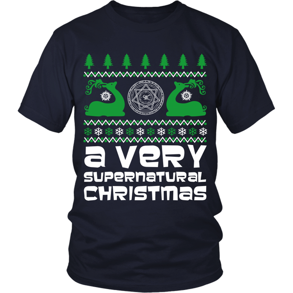 BGA Supernatural UGLY Christmas Sweater - T-shirt - Supernatural-Sickness - 8