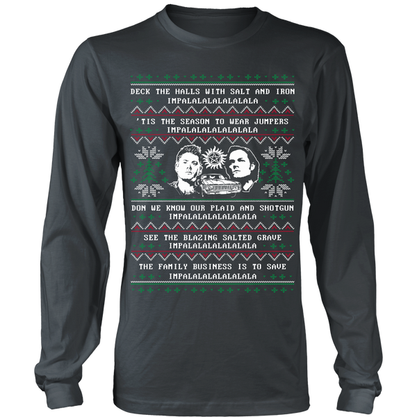 Supernatural Ugly Christmas Sweater - T-shirt - Supernatural-Sickness - 6
