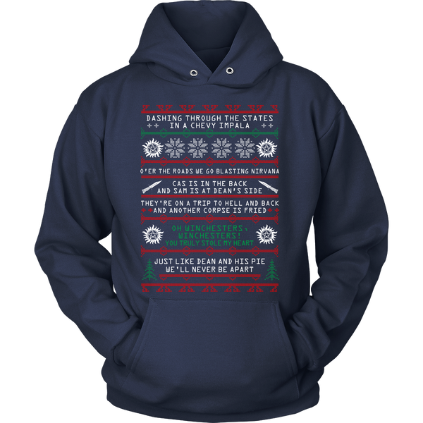 Supernatural UGLY Christmas Sweater - T-shirt - Supernatural-Sickness - 12