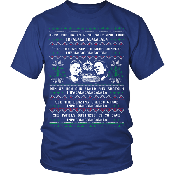 Supernatural UGLY Christmas Sweater - T-shirt - Supernatural-Sickness - 7