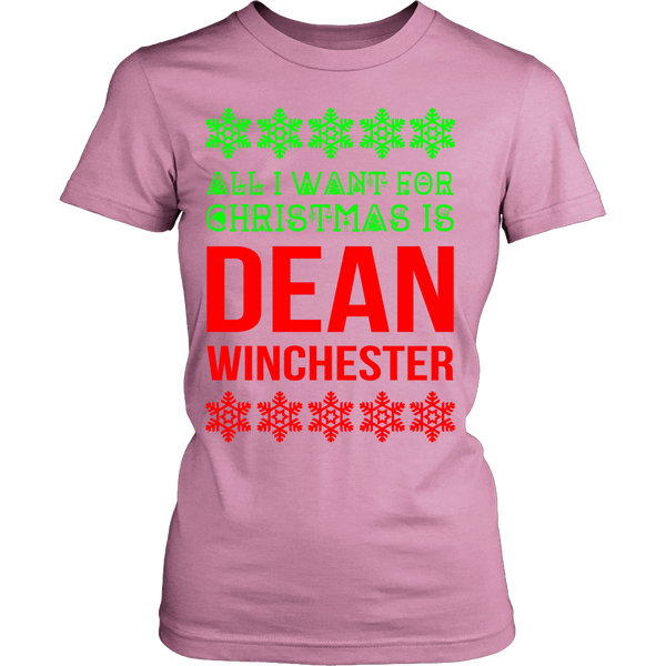 All I Want For Christmas Is Dean Winchester - Tank Top - T-shirt - Supernatural-Sickness - 12