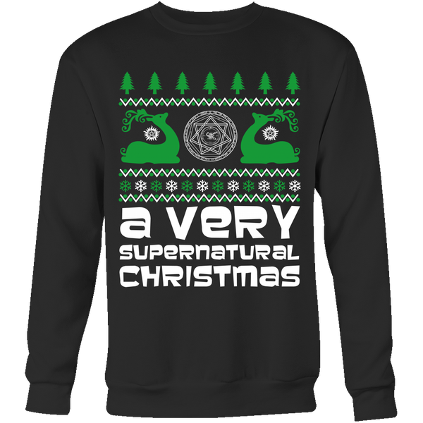 BGA Supernatural UGLY Christmas Sweater - T-shirt - Supernatural-Sickness - 4