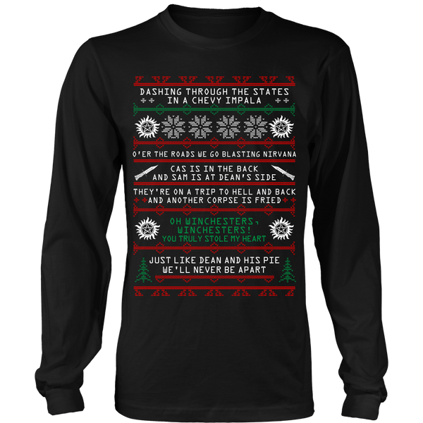 Supernatural UGLY Christmas Sweater - T-shirt - Supernatural-Sickness - 4