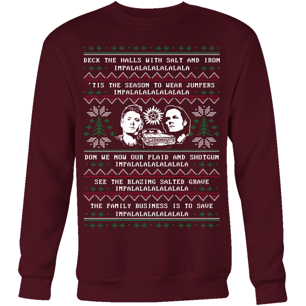 Supernatural UGLY Christmas Sweater - T-shirt - Supernatural-Sickness - 3