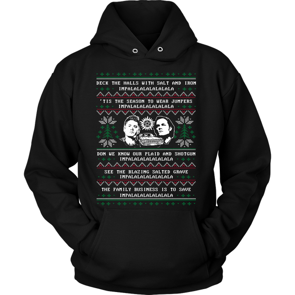 Supernatural Ugly Christmas Sweater - T-shirt - Supernatural-Sickness - 11