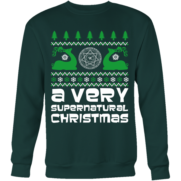BGA Supernatural UGLY Christmas Sweater - T-shirt - Supernatural-Sickness - 5