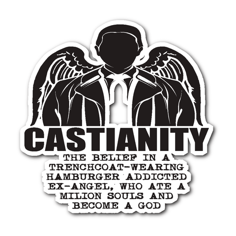 Castianity - Sticker - Stickers - Supernatural-Sickness