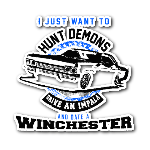 I have an unhealthy obsession with Supernatural - Sticker –  Supernatural-Sickness