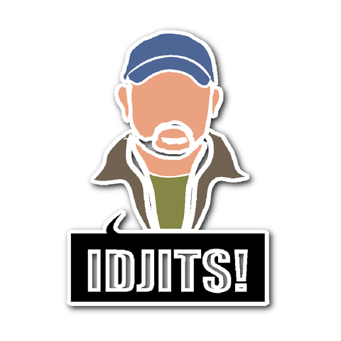 Idjits Sticker - Stickers - Supernatural-Sickness