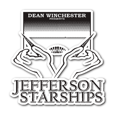 Jefferson Starships - Sticker - Stickers - Supernatural-Sickness