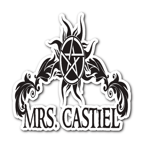 Mrs. Castiel - Sticker - Stickers - Supernatural-Sickness