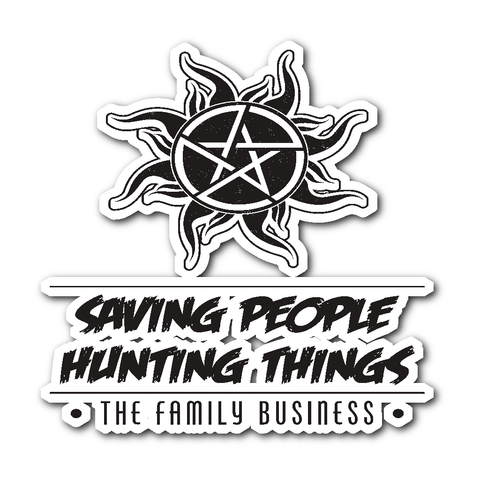 Saving People Hunting Things - Sticker - Stickers - Supernatural-Sickness