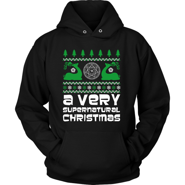 A Very Supernatural Christmas Sweater - T-shirt - Supernatural-Sickness - 11