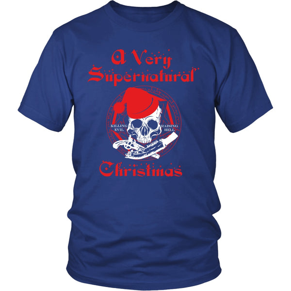 A Very Supernatural Christmas Sweater - T-shirt - Supernatural-Sickness - 3