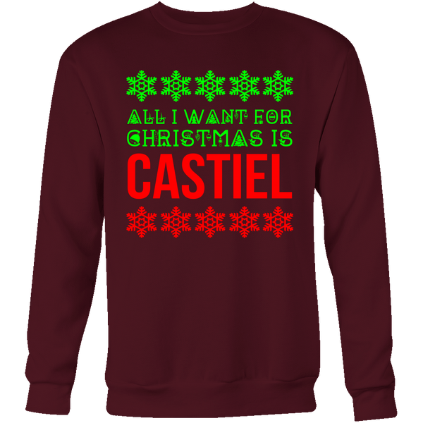 All I Want For Christmas Is Castiel - T-shirt - Supernatural-Sickness - 10