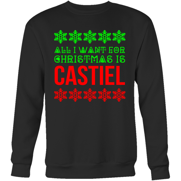 All I Want For Christmas Is Castiel - T-shirt - Supernatural-Sickness - 8