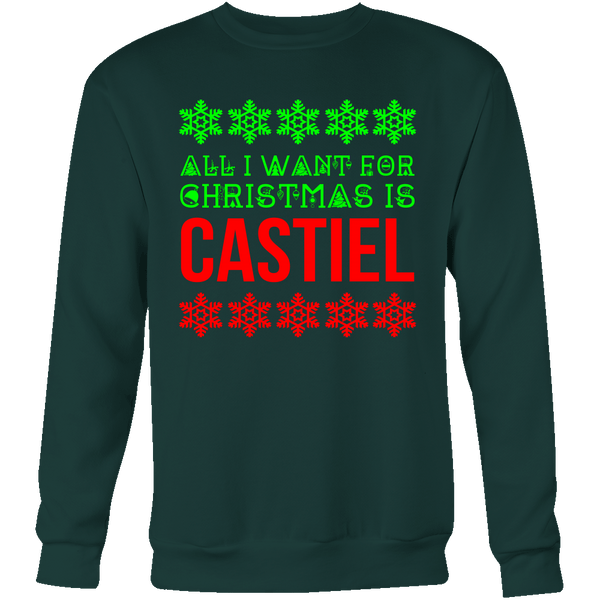 All I Want For Christmas Is Castiel - T-shirt - Supernatural-Sickness - 9