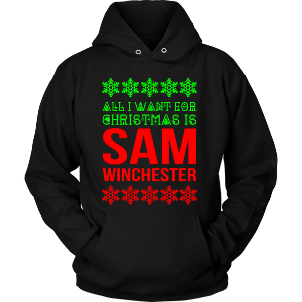 All I Want For Christmas Is Sam Winchester - T-shirt - Supernatural-Sickness - 11