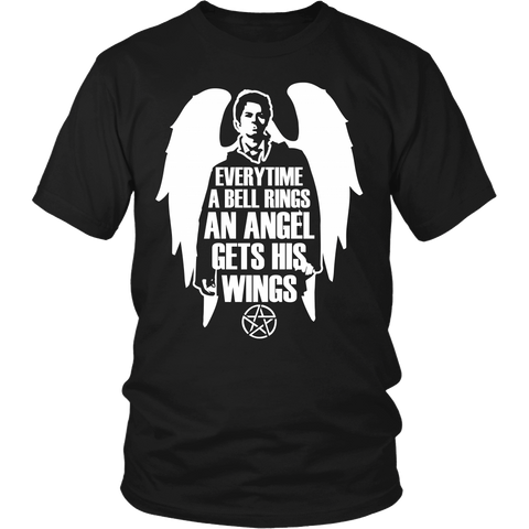 An Angel Gets His Wings - T-shirt - Supernatural-Sickness - 1