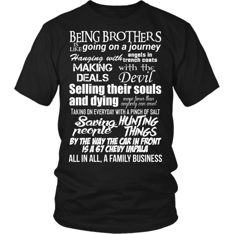 Being Brothers - Apparel - T-shirt - Supernatural-Sickness - 1