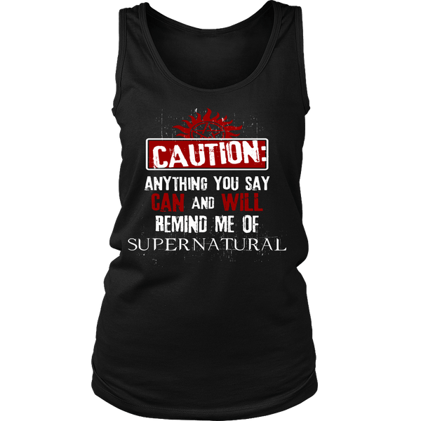 Caution - Apparel - T-shirt - Supernatural-Sickness - 10