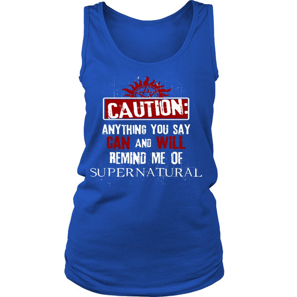 Caution - Apparel - T-shirt - Supernatural-Sickness - 11