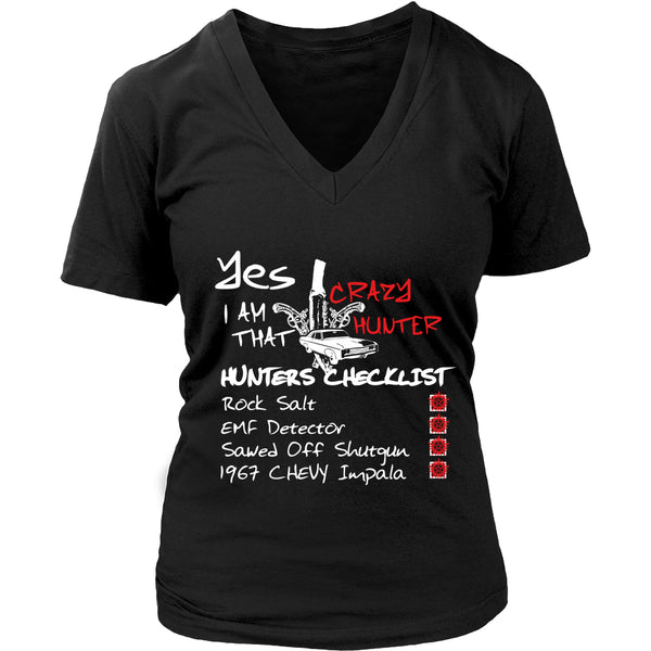Crazy Hunter - Apparel - T-shirt - Supernatural-Sickness - 11