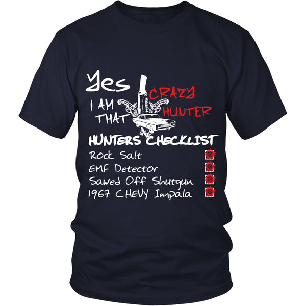Crazy Hunter - Apparel - T-shirt - Supernatural-Sickness - 3